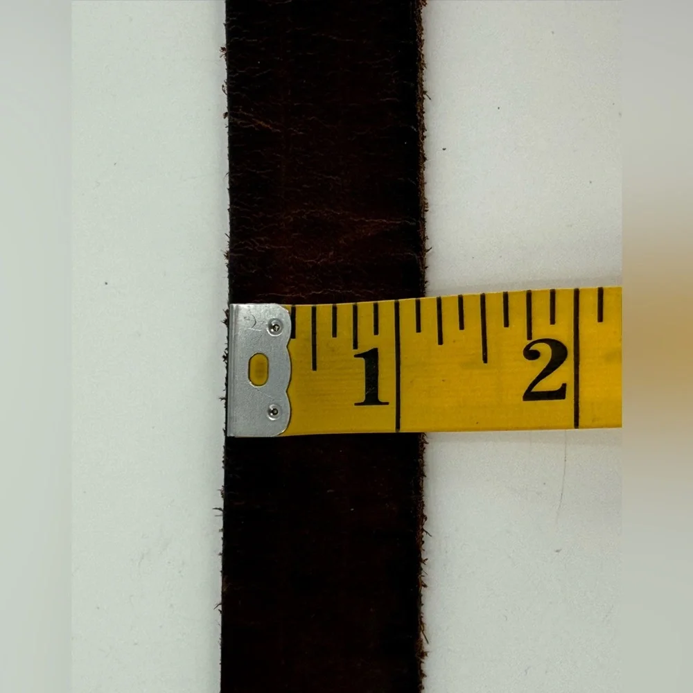 Vintage Men’s Brown Leather‎ Belt 42
